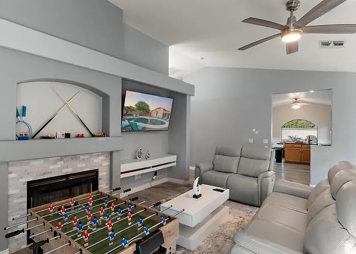 Reset & Rally! Heated Pool Firepit Bbq 17 Ppl * Casa Grande