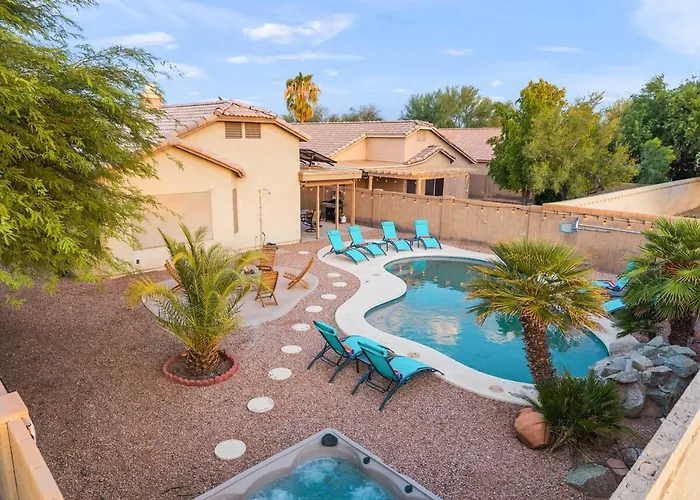 Villa Reset & Rally! Heated Pool Firepit Bbq 17 Ppl