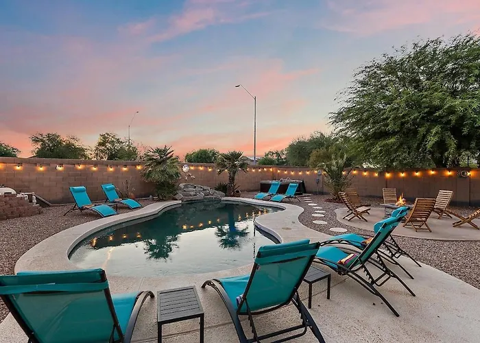 Reset & Rally! Heated Pool Firepit Bbq 17 Ppl