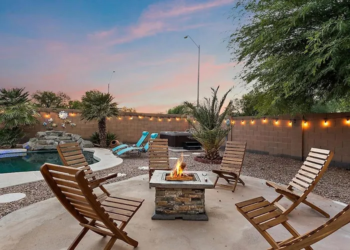 Villa Reset & Rally! Heated Pool Firepit Bbq 17 Ppl