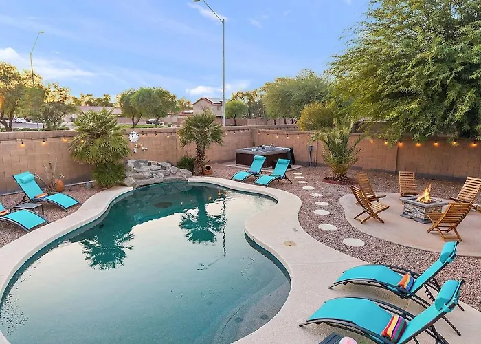 Reset & Rally! Heated Pool Firepit Bbq 17 Ppl Villa Casa Grande