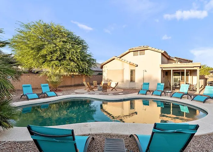 Reset & Rally! Heated Pool Firepit Bbq 17 Ppl Villa *