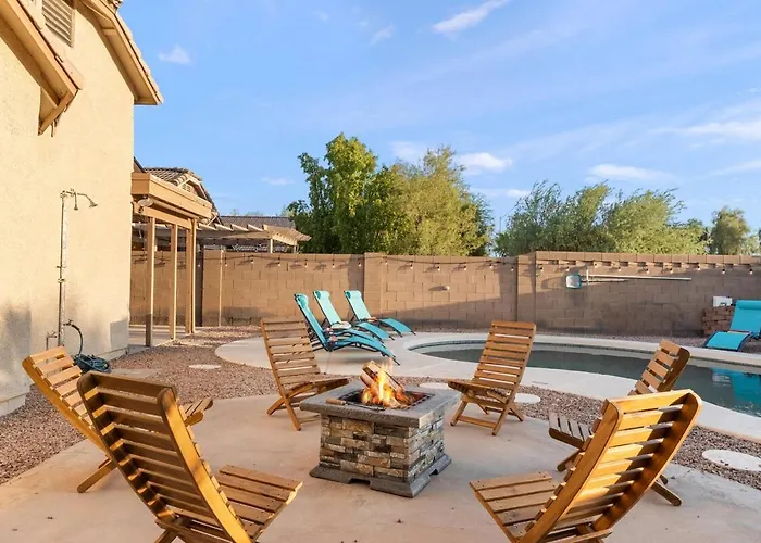 Reset & Rally! Heated Pool Firepit Bbq 17 Ppl Villa *