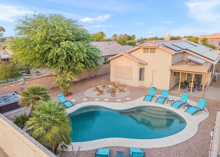Reset & Rally! Heated Pool Firepit Bbq 17 Ppl Villa Casa Grande